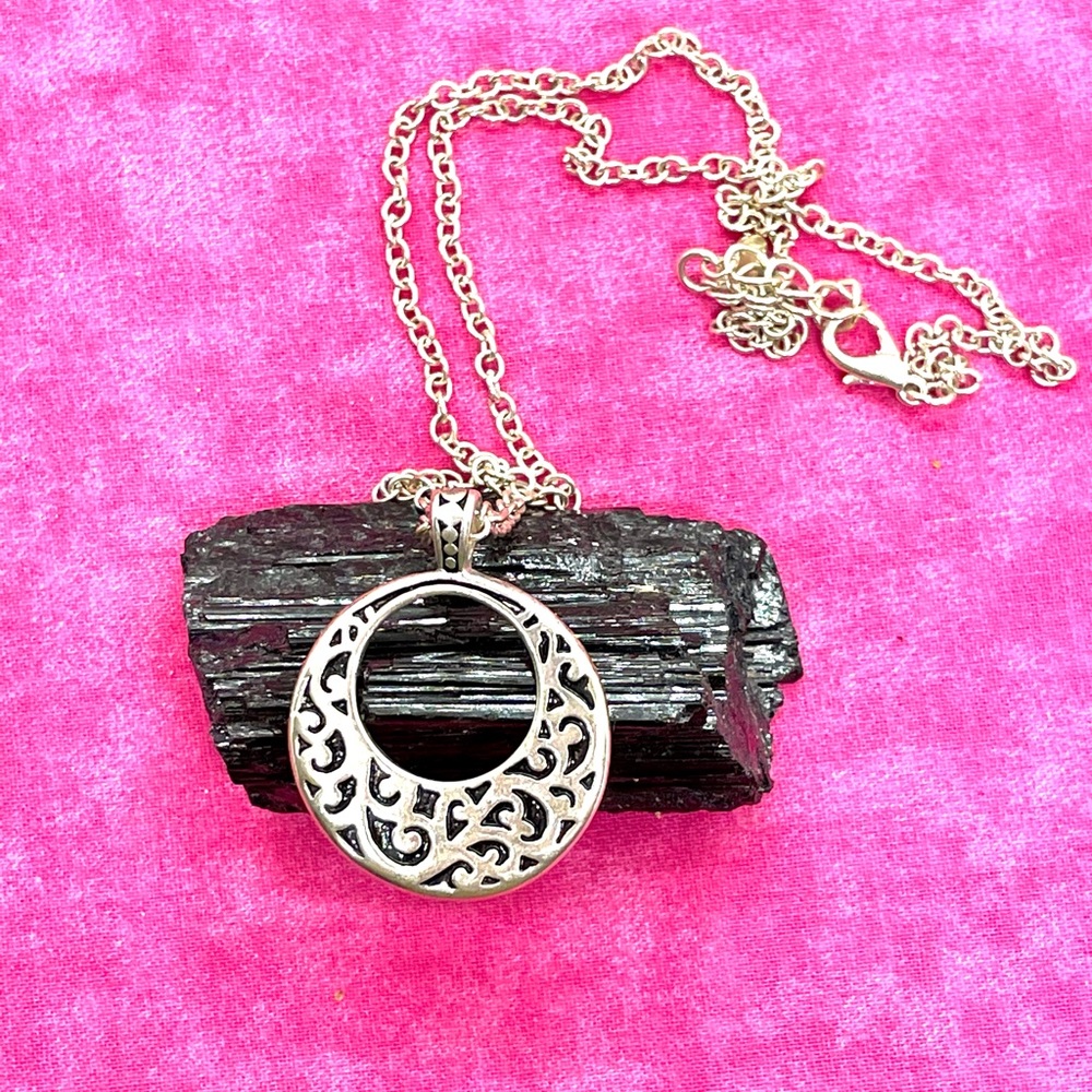 Premier Designs Silver Necklace - image 2